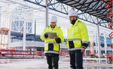 people working together on safety